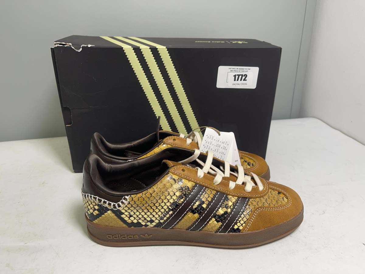 Lot Adidas Wales Bonner UK5.5 gazelle snake...