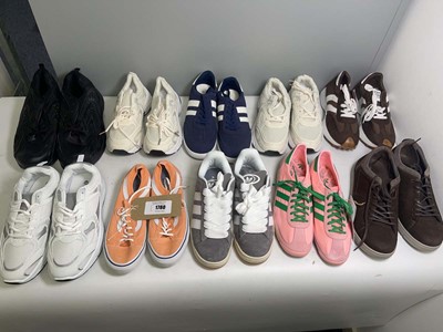 Lot 10x Pairs of trainers to include Adidas,...