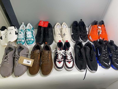 Lot 11x Pairs of trainers to include Adidas,...