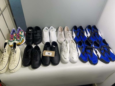 Lot 12x Pairs of trainers to include Puma, Nike,...
