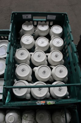 Lot 27 - 3 stacking trays containing Churchill...