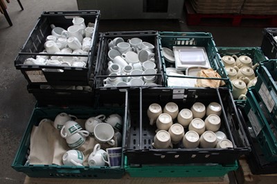 Lot 37 - Pallet containing various crockery including...