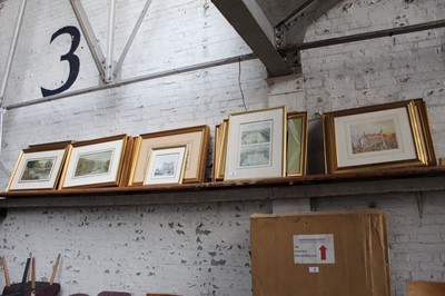Lot 45 - Approx. 30 framed and glazed prints to include...