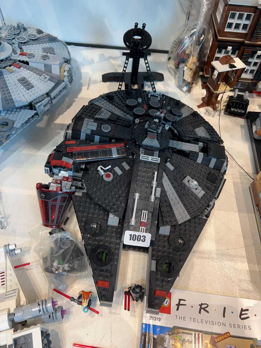 Lot 1003 - Lego Star Wars The Dark Falcon (75389) with...