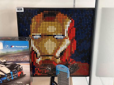 Lot 1038 - Lego Art Marvel Studios Iron Man (31199)
