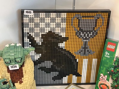 Lot 1045 - Lego Art Harry Potter Hogwarts Ravenclaw House...