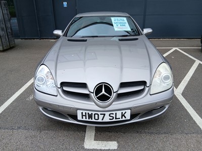 Lot (HW07 SLK) 2007 Mercedes-Benz SLK280 hard-top...