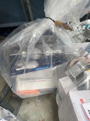 Lot 2230 - Bag containing LED smart bulbs, USB wall ports,...