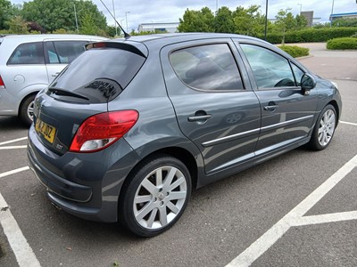 Lot (KM12 JDZ) 2012 Peugeot 207 Allure HDI 112...