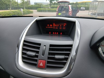 Lot (KM12 JDZ) 2012 Peugeot 207 Allure HDI 112...