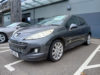 Lot (KM12 JDZ) 2012 Peugeot 207 Allure HDI 112...
