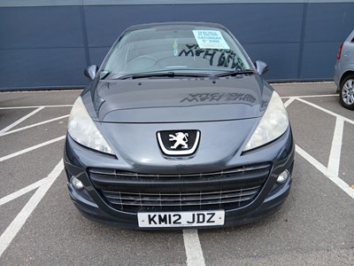 Lot (KM12 JDZ) 2012 Peugeot 207 Allure HDI 112...