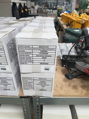 Lot 2347 - 10 boxes of 10 piece (100 in total) Norton...