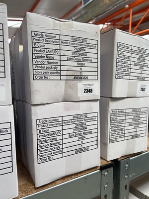 Lot 2348 - 10 boxes of 10 piece (100 in total) Norton...