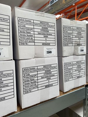 Lot 2349 - 10 boxes of 10 piece (100 in total) Norton...