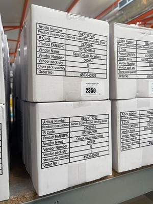 Lot 2350 - 10 boxes of 10 piece (100 in total) Norton...