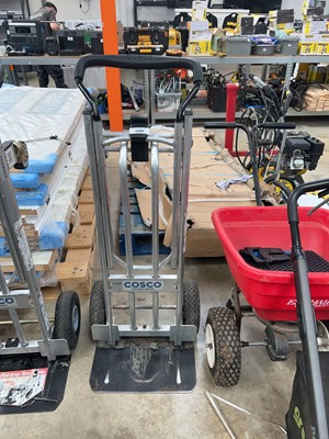 Lot 2328 - Cosco aluminium folding sack barrow/ platform...